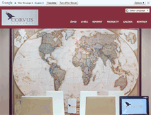 Tablet Screenshot of corvusarmy.sk